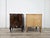 Chippendale Walnut Burl Bedside Tables, 1940, Set of 2 For Sale - Image 3 of 17