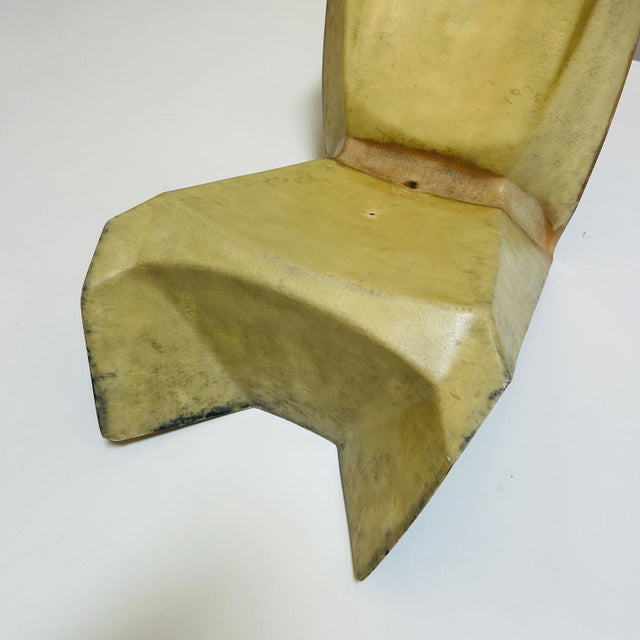 Fiberglass Armchair, 1980s For Sale - Image 9 of 14