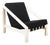 Armchair in Wood Frame by Benedikt Rohner, 1958 For Sale