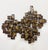 Vintage Brutalist Torch-Cut Brass, Copper Wall Sculpture For Sale In Miami - Image 6 of 6