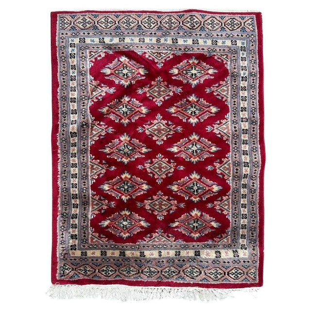 Small Vintage Pakistani Rug from Bobyrugs, 1980s For Sale - Image 11 of 11