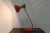 Metal Mid-Century Orange Table Lamp, Germany, 1970s For Sale - Image 7 of 11