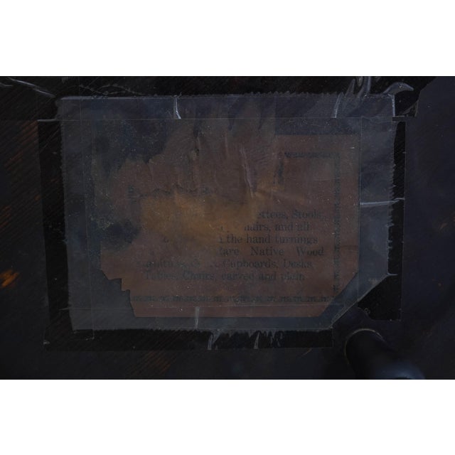 Wallace Nutting Tripod Turned Leg Table For Sale - Image 12 of 12