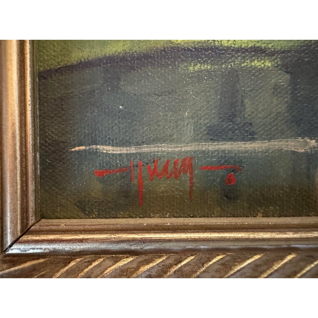 Traditional Keith Huey Original Painting, Framed For Sale - Image 3 of 4