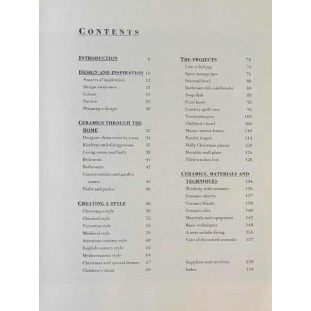 1990s Designer China - the Fine Art of Ceramic Painting Made Simple For Sale - Image 5 of 6