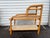 Vintage Mid-Century Modern 3-Tier Bamboo & Rattan Side Tables - A Pair For Sale In West Palm - Image 6 of 9
