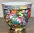This is a Vintage 1970’s Chinese Zhongguo Chao Cai Gilded Mille Fleur Porcelain Teacup. It measures 2 3/4” tall and 3 1/4”...