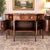 Early 20th Century Antique Flame Mahogany Federal Sheraton Breakfront Sideboard | Buffet | Credenza For Sale - Image 5 of 10