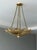Art Deco Unique Design Brass Pendant Light Fixture For Sale - Image 3 of 13