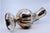 Metal Lavender and Silver Gum with Engravings and Low Reliefs, Gum with Open Handle For Sale - Image 7 of 11