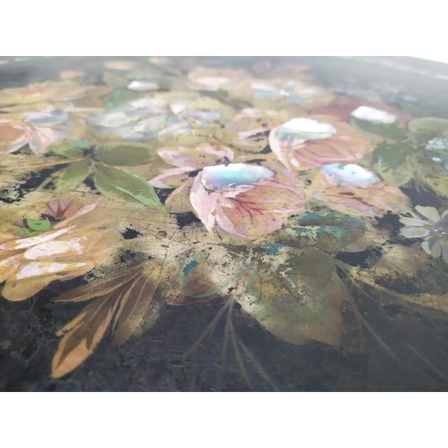 Napoleon III Flower Pedestal Table For Sale - Image 9 of 18