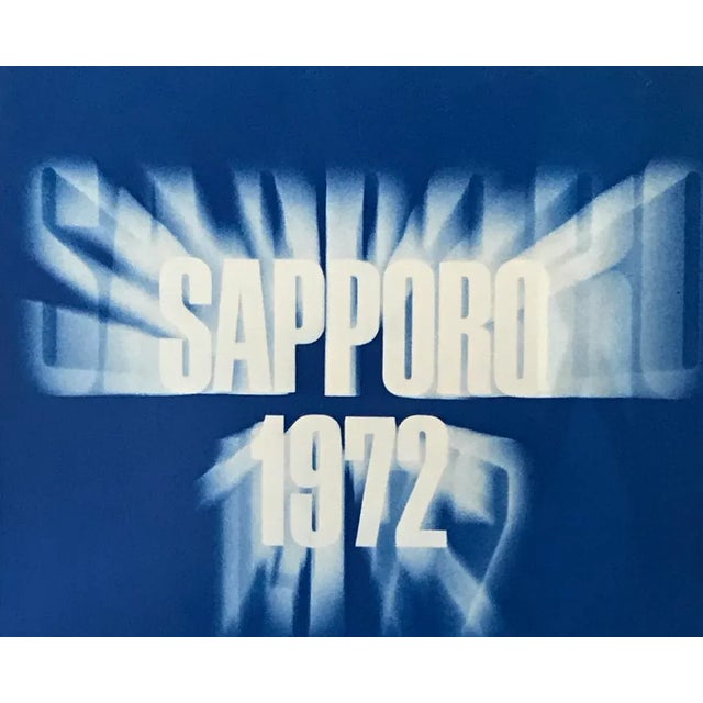 1970s Original Vintage 1972 Sapporo Olympic Poster, Logo For Sale - Image 5 of 7