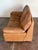 Brown Vintage 1970s Italian Leather Loveseat Attributed to Ammannati & Vitelli For Sale - Image 8 of 12