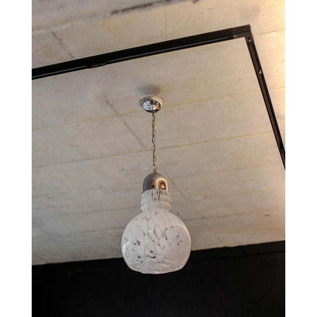 Vintage Murano Glass Pendant Light, 1970s For Sale - Image 3 of 6