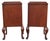1920s Vintage Bedside Tables in Burr Walnut, 1920, Set of 2 For Sale - Image 5 of 8