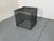 Modernist Steel Cubist Side Table, 1980s For Sale - Image 6 of 8