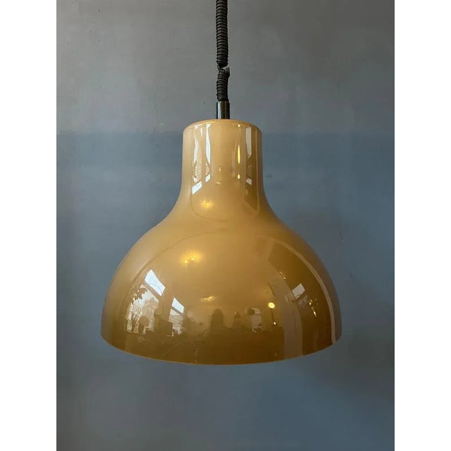 Large Space Age Pendant Light in Acrylic Glass, 1970s For Sale - Image 11 of 11