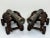 19th Century Chinese Bronze Signal Cannons with Dragon Carriages – Museum Quality Transport yourself to the grandeur and...
