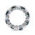 Discover the breathtaking elegance of our alternating diamond eternity band, a harmonious blend of innovation and...