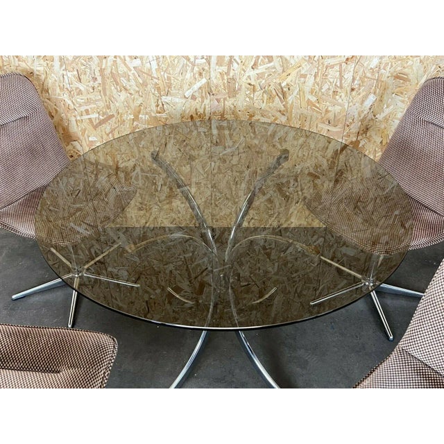 Mid-Century Modern Mid-Century Chairs & Dining Table, 1960s, Set of 5 For Sale - Image 3 of 13