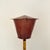 This elegant mid-century floor lamp was made in Italy in the 1950s and features a slender bamboo stem combined with a...