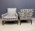 Wood Pair of Walnut Framed Lounge Chairs by Harvey Probber Mid Century, Attributed For Sale - Image 7 of 11