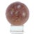 Jasper Red Stone Sphere W/Stand For Sale