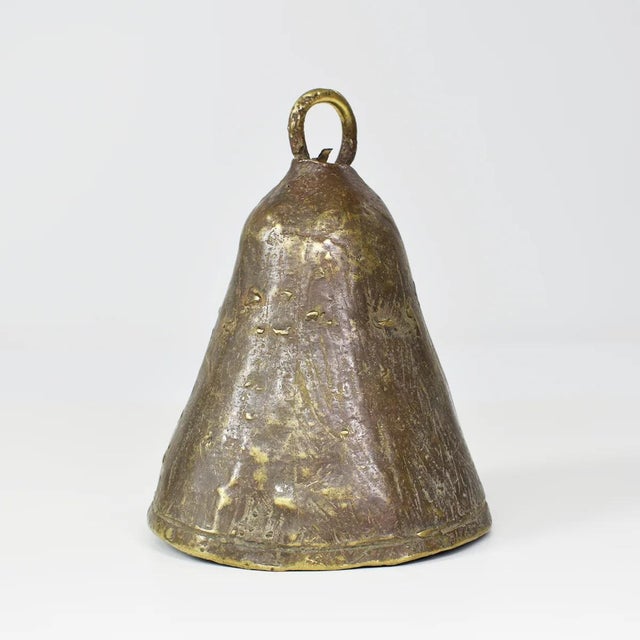 Early 20th Century Benue Brass Bell Nigeria For Sale - Image 9 of 9