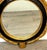 Carvers' Guild Louis XVI Style Giltwood & Ebonized Oval Wall Mirror, Circa 1965 For Sale In West Palm - Image 6 of 10