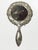 Silver Hand Mirror, 19th Century For Sale - Image 4 of 7