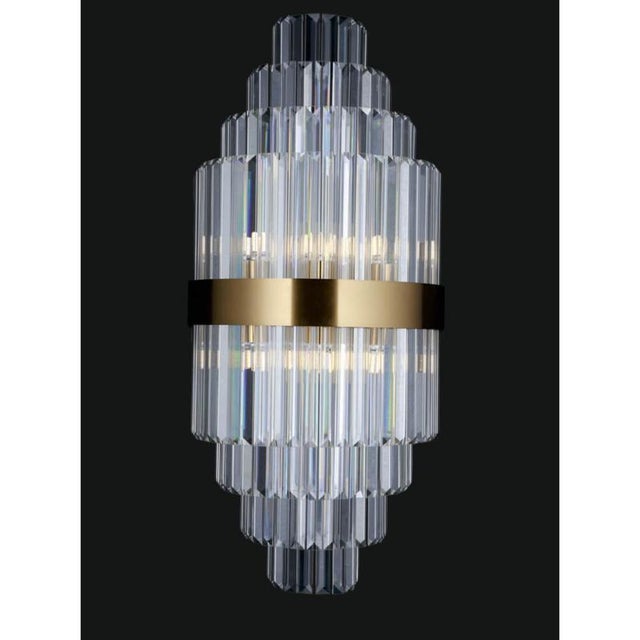 Collection Minerva Chandelier in Metal and Crystal by Jago For Sale - Image 9 of 17