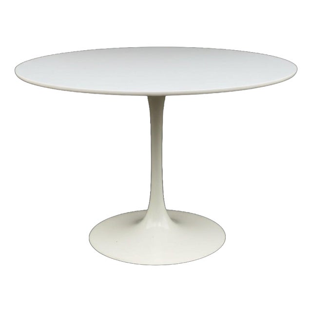 Vintage Tulip Dining Table by Maurice Burke, 1960s For Sale