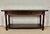 Rustic Large Spanish Walnut Rustic Console with Three Drawers and Lower Shelf, 1930s For Sale - Image 3 of 15