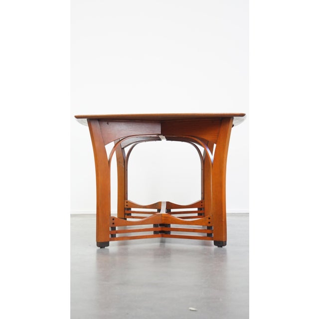 Art Nouveau Dining Table by Paul Schuitema For Sale - Image 3 of 13