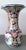 Set of Three Handworked Polychrome Boch Faience Vases, Premium Belgian Garniture Set For Sale - Image 11 of 11