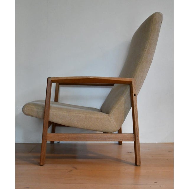Large Scandinavian Armchair with Teak Frame, 1960s, in Very Good conditions. Designed 1960 to 1969