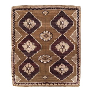 Galerie Shabab Collection Mid-20th Century Handmade Turkish Anatolian Tribal Room Size Carpet For Sale
