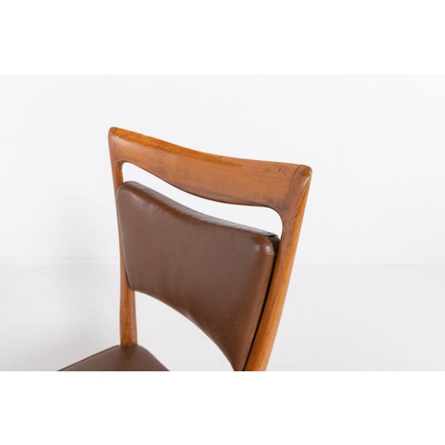 Wood Chairs from Vittorio Dassi, 1950s, Set of 2 For Sale - Image 7 of 10