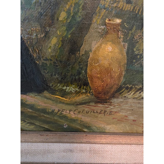 Antique Orientalist Painting F a Bridgeman Style Signed For Sale - Image 15 of 16