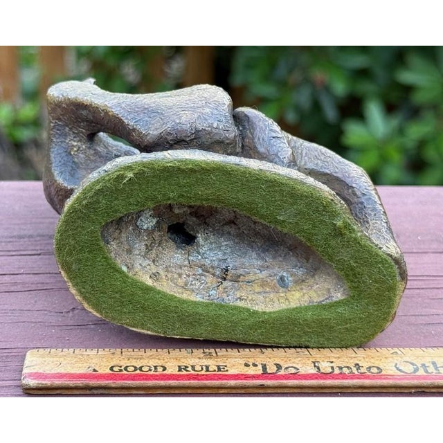 Metal Bill Tarr (Ny/ Fl 1925-2006) Brutalist Bronze Sculpture Figure Signed Dated 1958 For Sale - Image 7 of 8