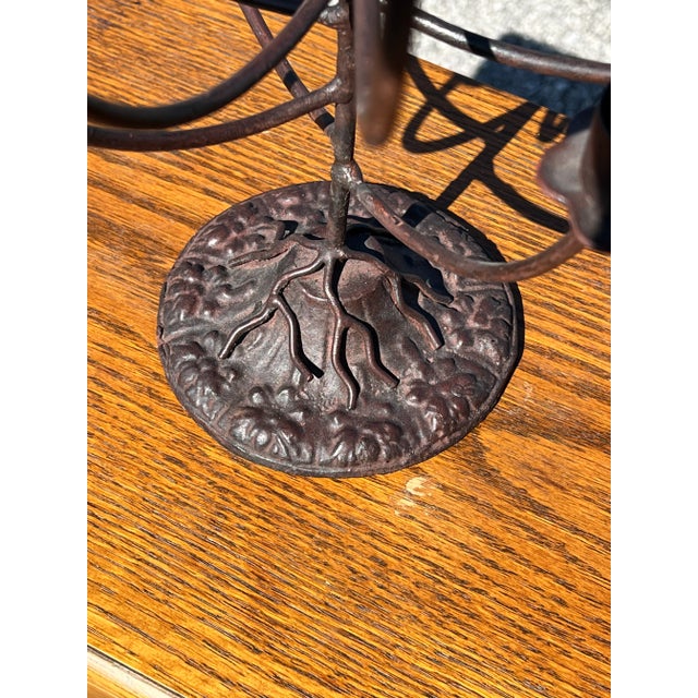 1990s Late 20th Century Iron Candelabra For Sale - Image 5 of 7