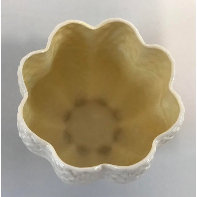 Vintage Belleek Patterned Tulip Shaped Vase Chairish