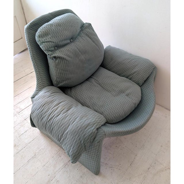 Mid-Century Modern Mid-Century P60 Lounge Chair by Vittorio Introini for Saporiti, Italy, 1970s For Sale - Image 3 of 14
