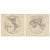 Western & Eastern Hemisphere Maps with World Double Hemisphere Engravings, 1857, Set of 2 For Sale - Image 14 of 17