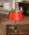 Early 20th Century Early 20th Century French Brass and Tole Three-Light Bouillotte Table Lamp For Sale - Image 5 of 10