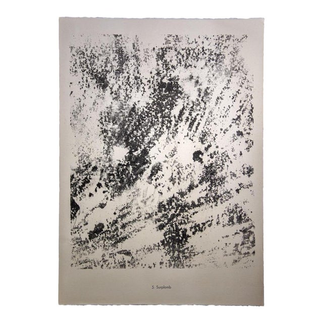 Contemporary Jean Dubuffet, Overhang, Original Lithograph, 1959 For Sale - Image 3 of 3