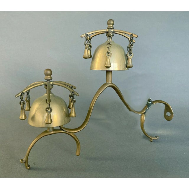 American 19th Century Brass Sleigh Bell Ensemble For Sale - Image 3 of 3