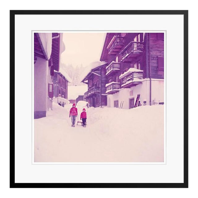 Sledging Trip 1951 by Toni Frissell Framed C Print For Sale