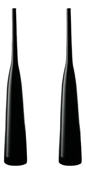 Small Italian Black Ceramic Pinnacolo Vase from VGnewtrend