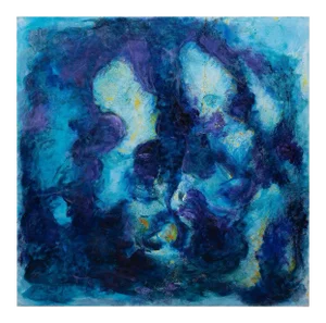 Giorgio Lo Fermo, Abstract Composition, Oil on Canvas, 1989
